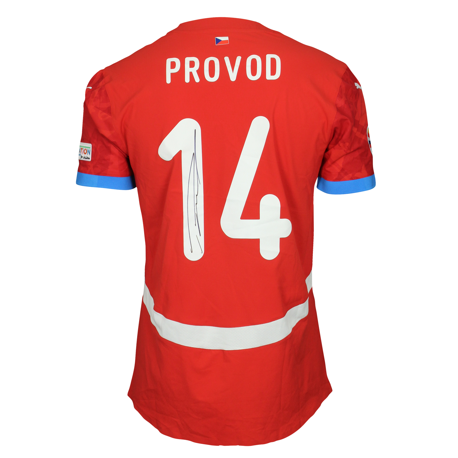 Lukas Provod | Czechia - Turkey | MatchWornShirt