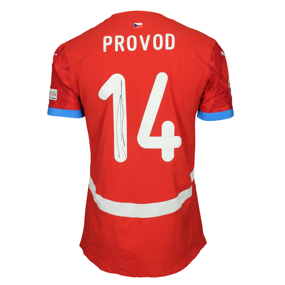 Lukas Provod | Czechia - Turkey | MatchWornShirt