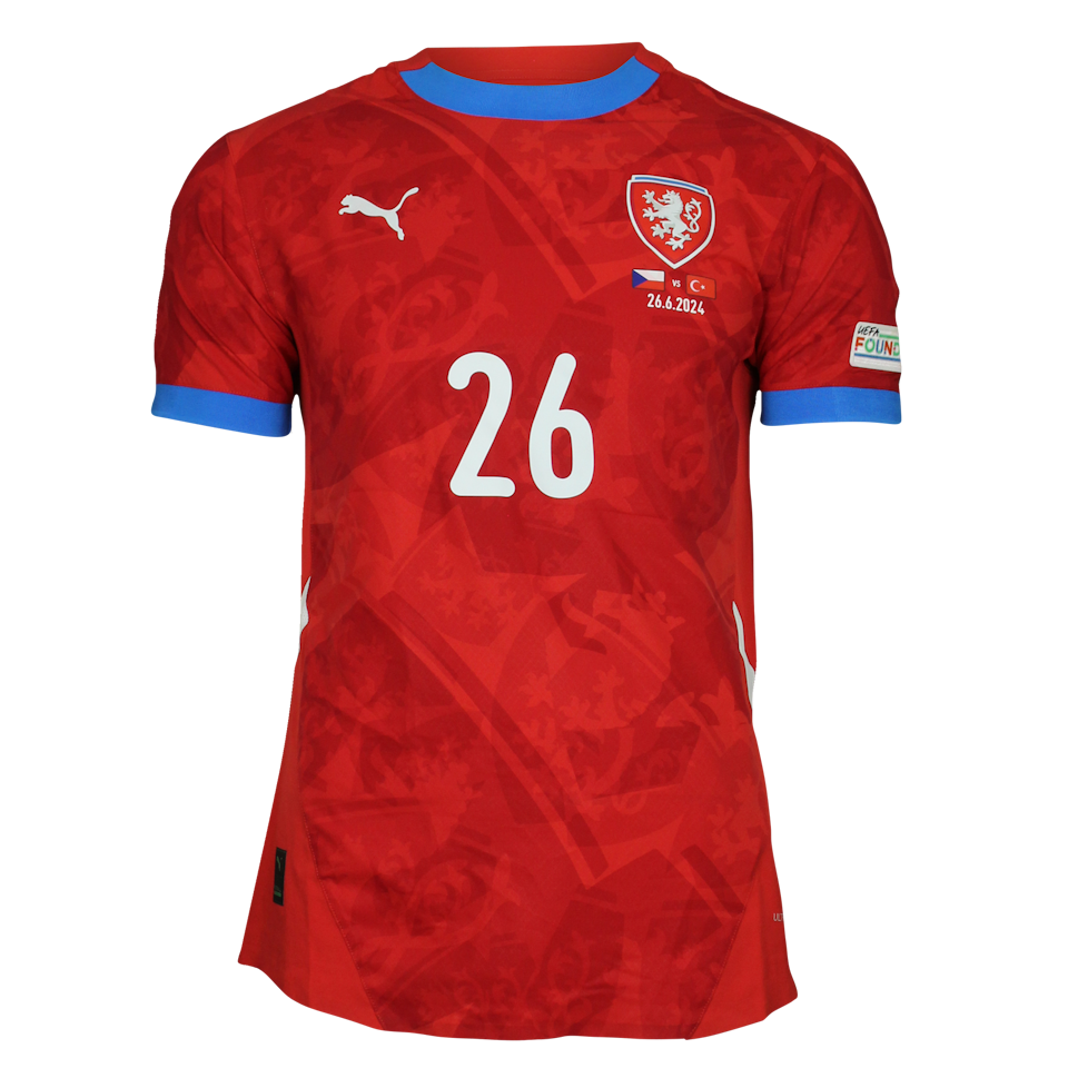 Matěj Jurásek Czechia jersey