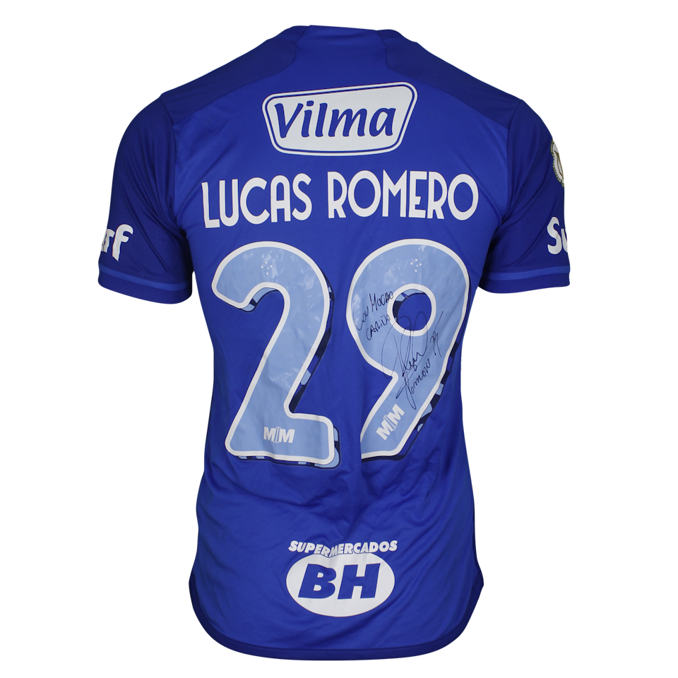 Cruzeiro 팀의 Lucas Daniel Romero 셔츠