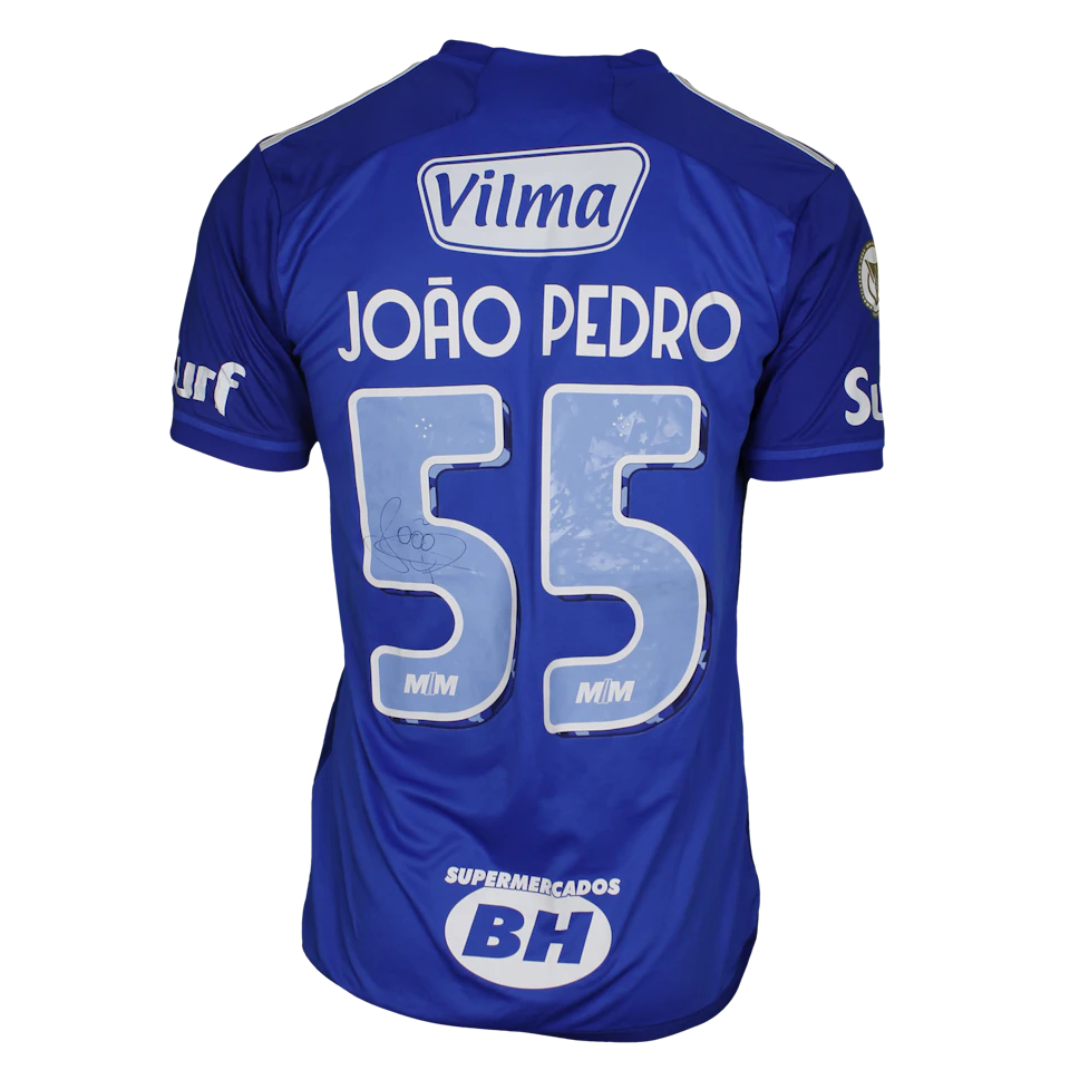 João Pedro da Cruz Oliveira Cruzeiro camisa.