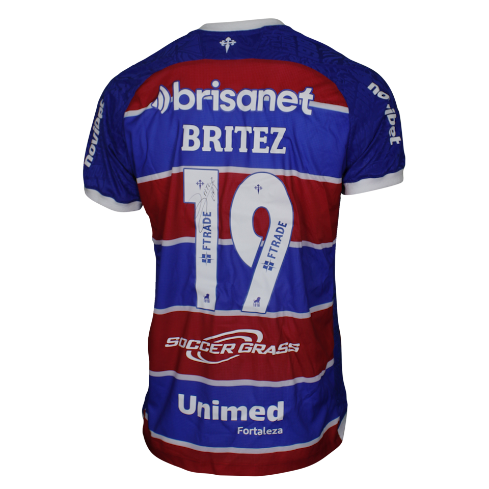 Emanuel Brítez Fortaleza camisa.