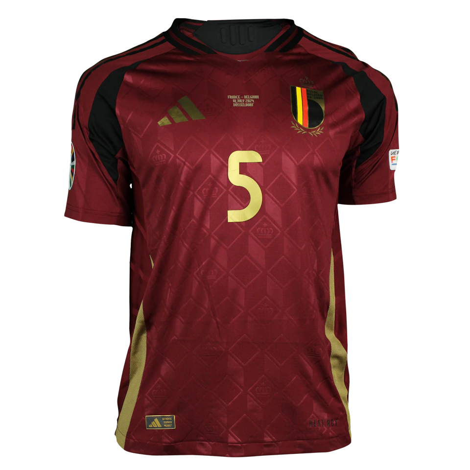 来自Belgium的Jan Vertonghen球衣