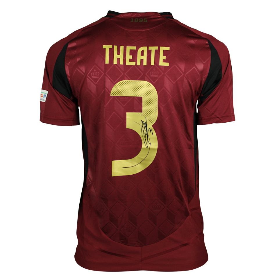 Belgium-Trikot von Arthur Theate