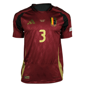 Belgium-Trikot von Arthur Theate