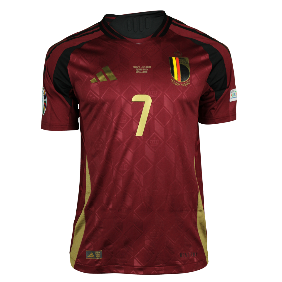 Kevin De Bruyne Belgium jersey