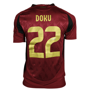 Jérémy Doku Belgium camisa.