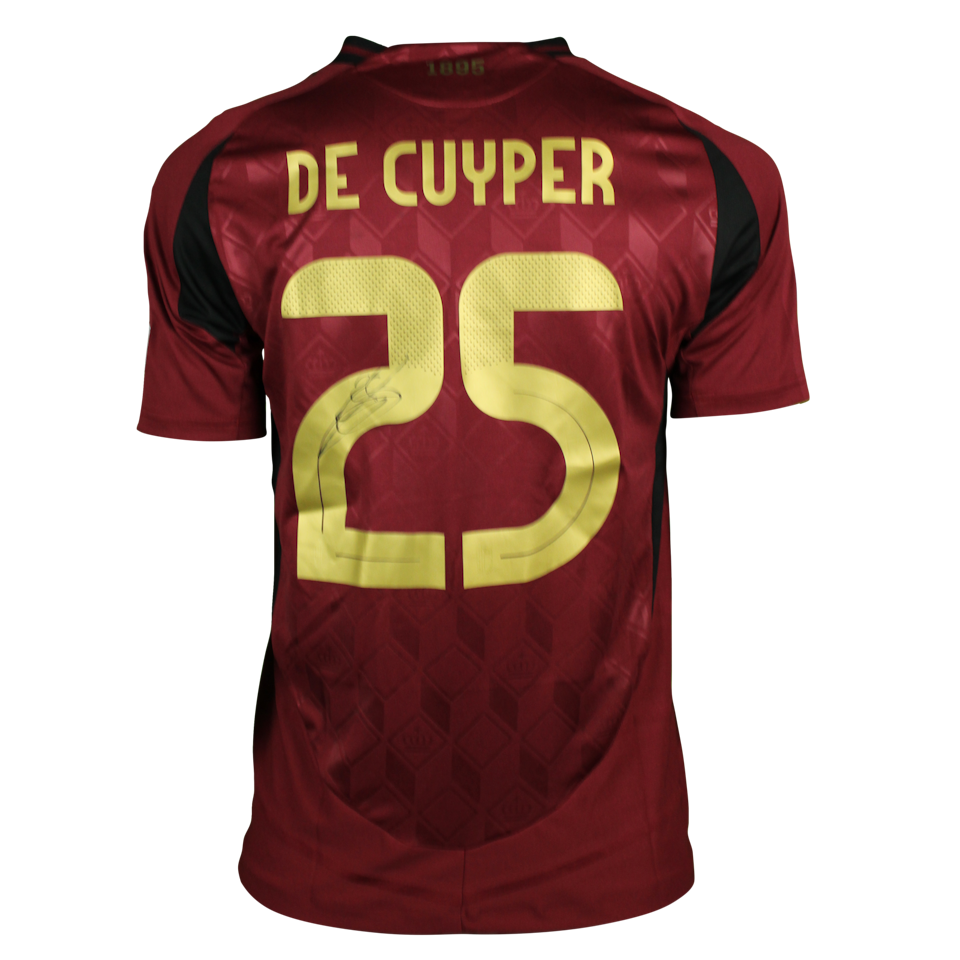 Maxim De Cuyper Belgium shirt