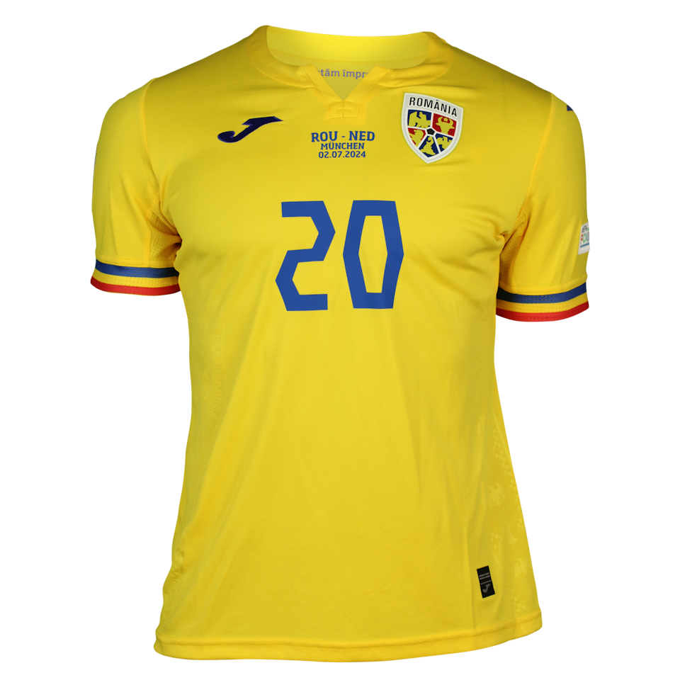 Dennis Man Romania jersey