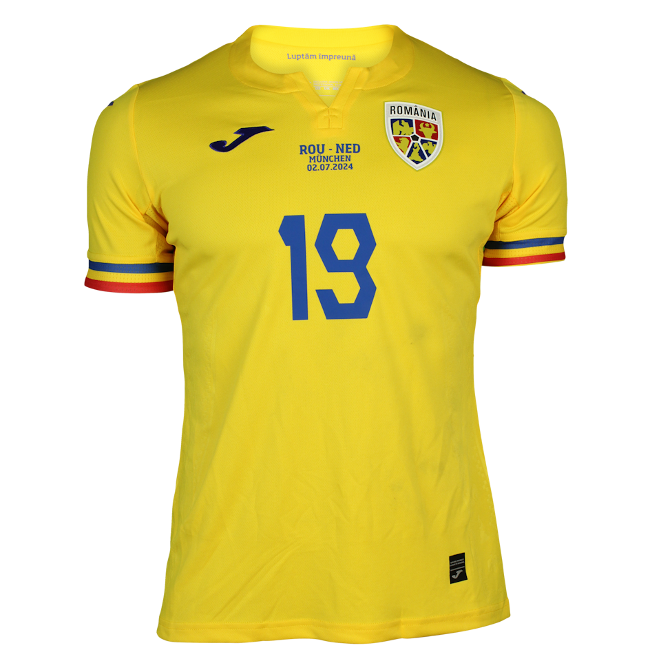 Denis Drăguş Romania shirt