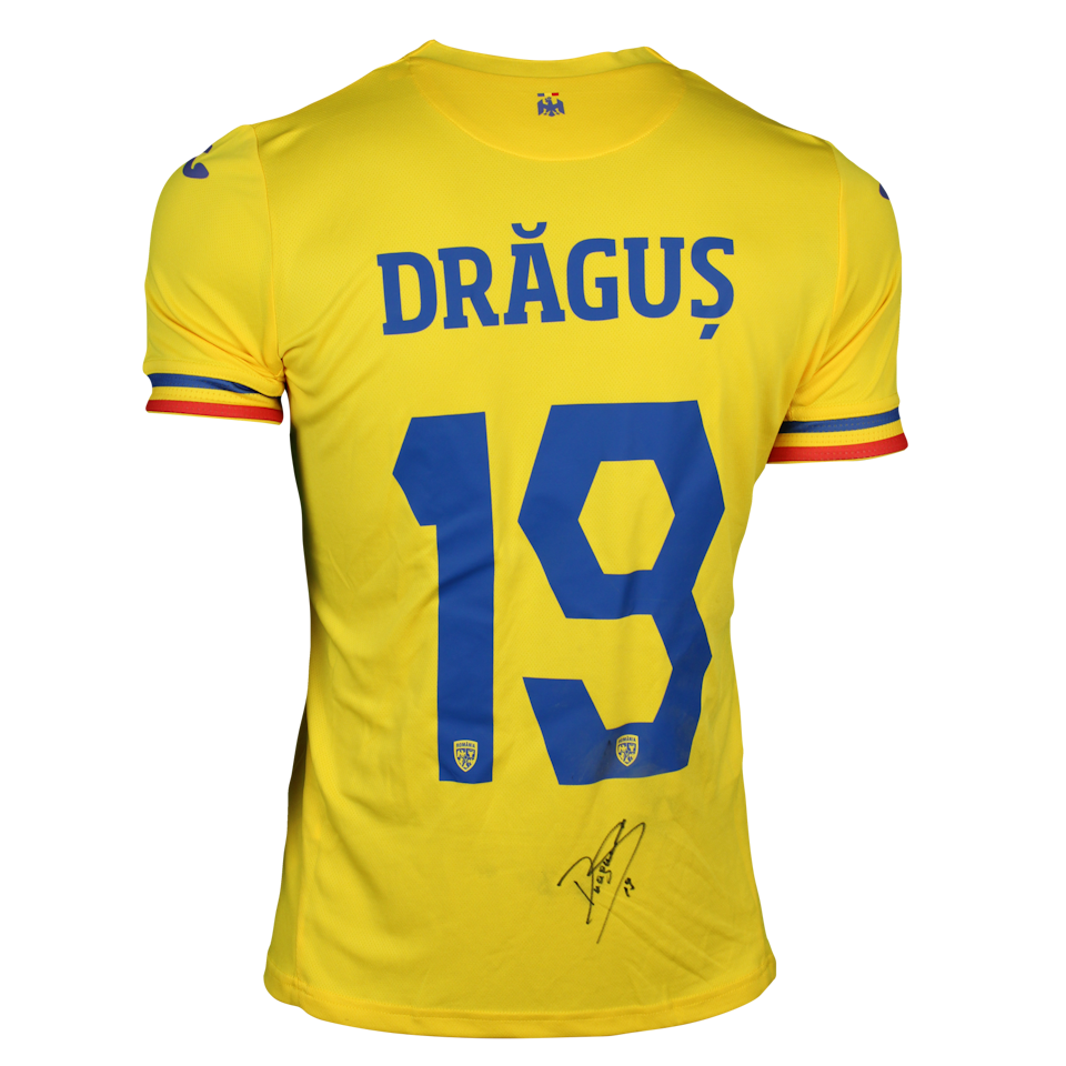 Denis Drăguş Romania shirt