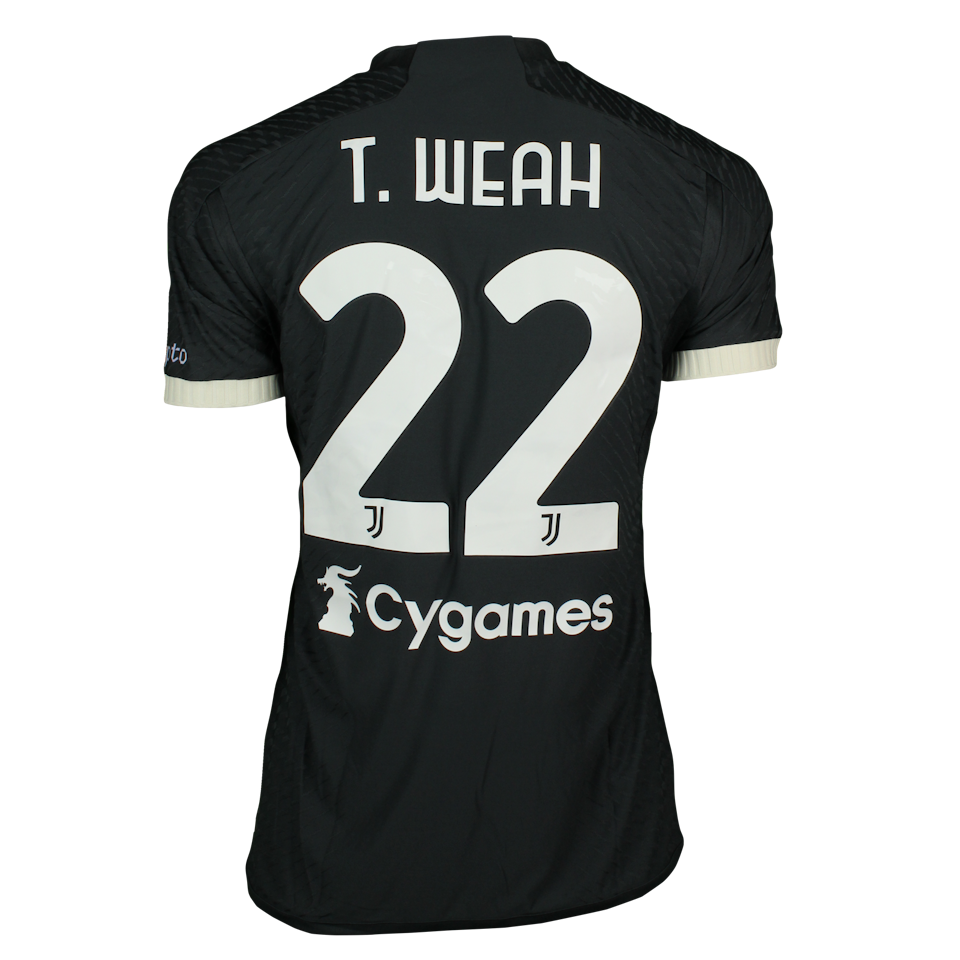 Timothy Weah Juventus FC shirt