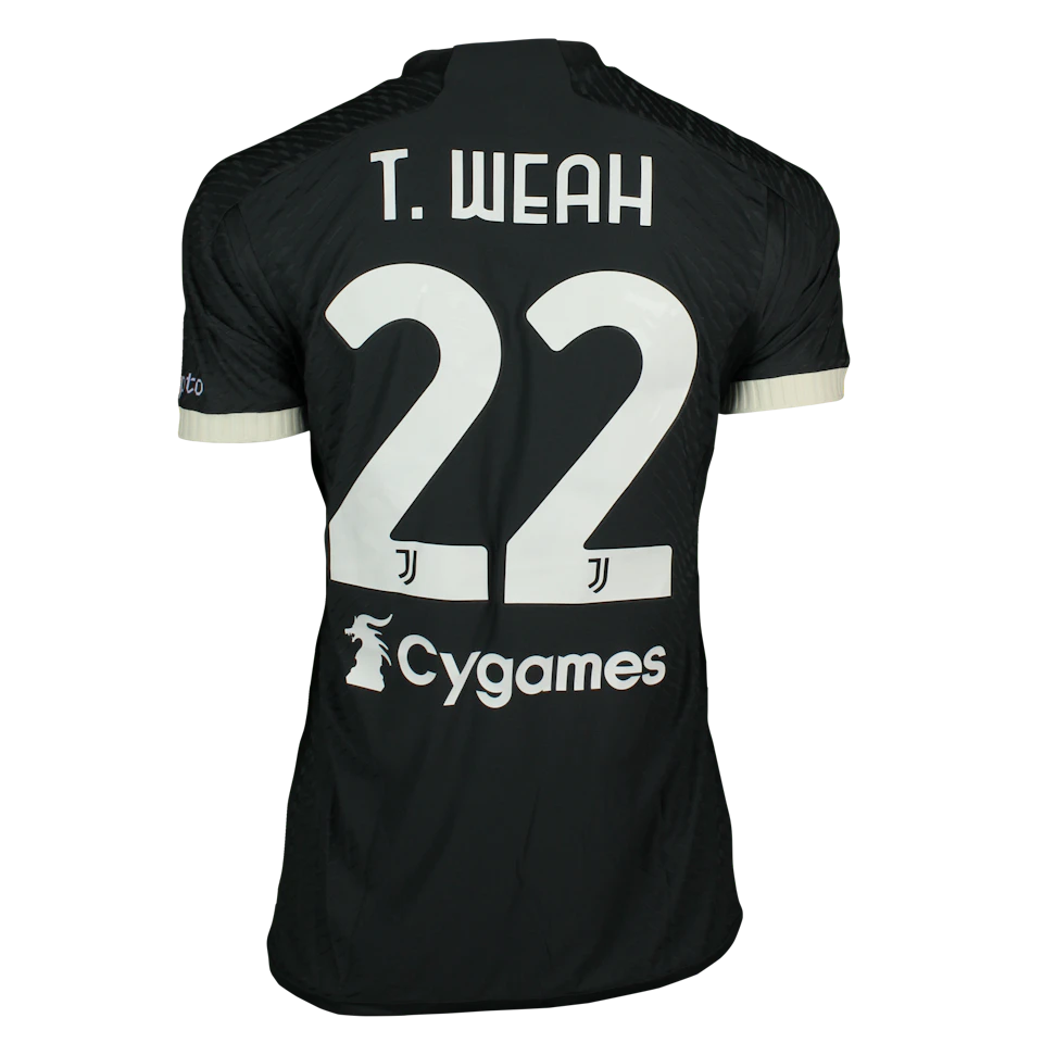 Timothy Weah Juventus FC jersey