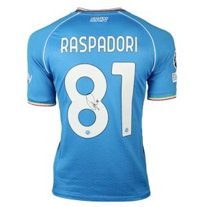 Giacomo Raspadori Napoli camisa.