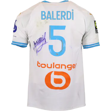 Olympique de Marseille 팀의 Leonardo Balerdi 셔츠
