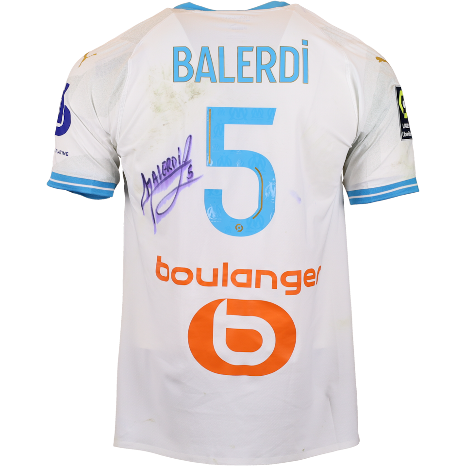 Maillot de Leonardo Balerdi (Olympique de Marseille)