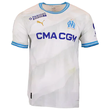 Olympique de Marseille 팀의 Leonardo Balerdi 셔츠