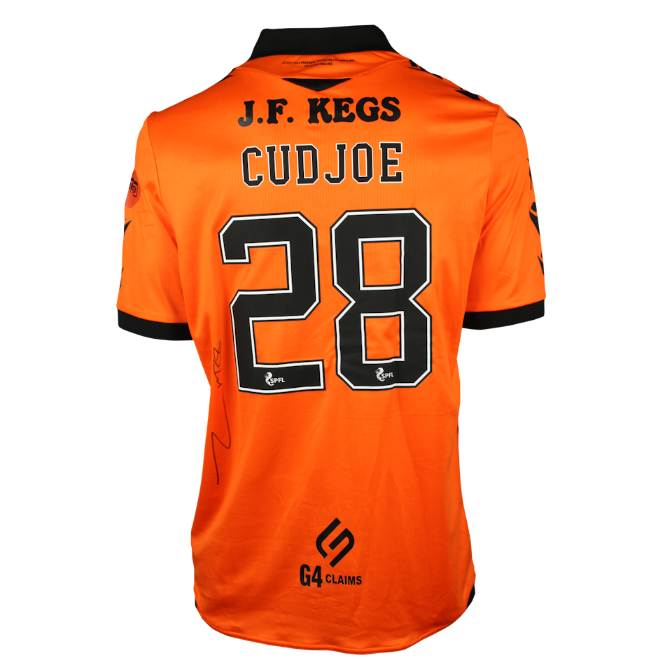 Mathew Anim Cudjoe Dundee United shirt