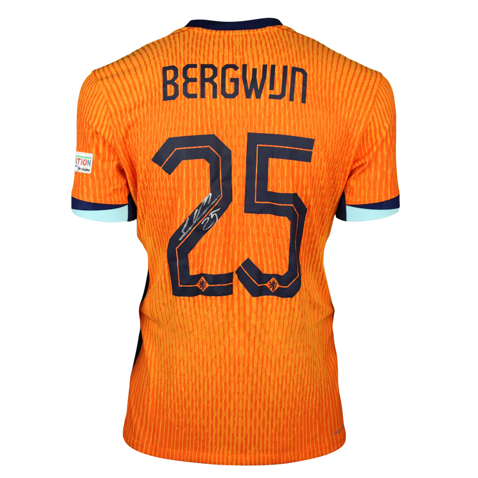 来自Netherlands的Steven Bergwijn球衣