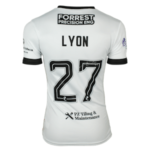 James Lyon Partick Thistle shirt