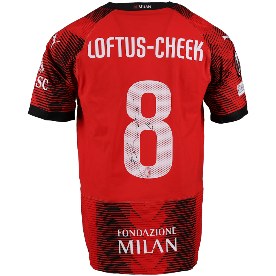 Ruben Loftus Cheek Milan MatchWornShirt
