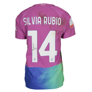 Silvia Rubio AC Milan Women shirt