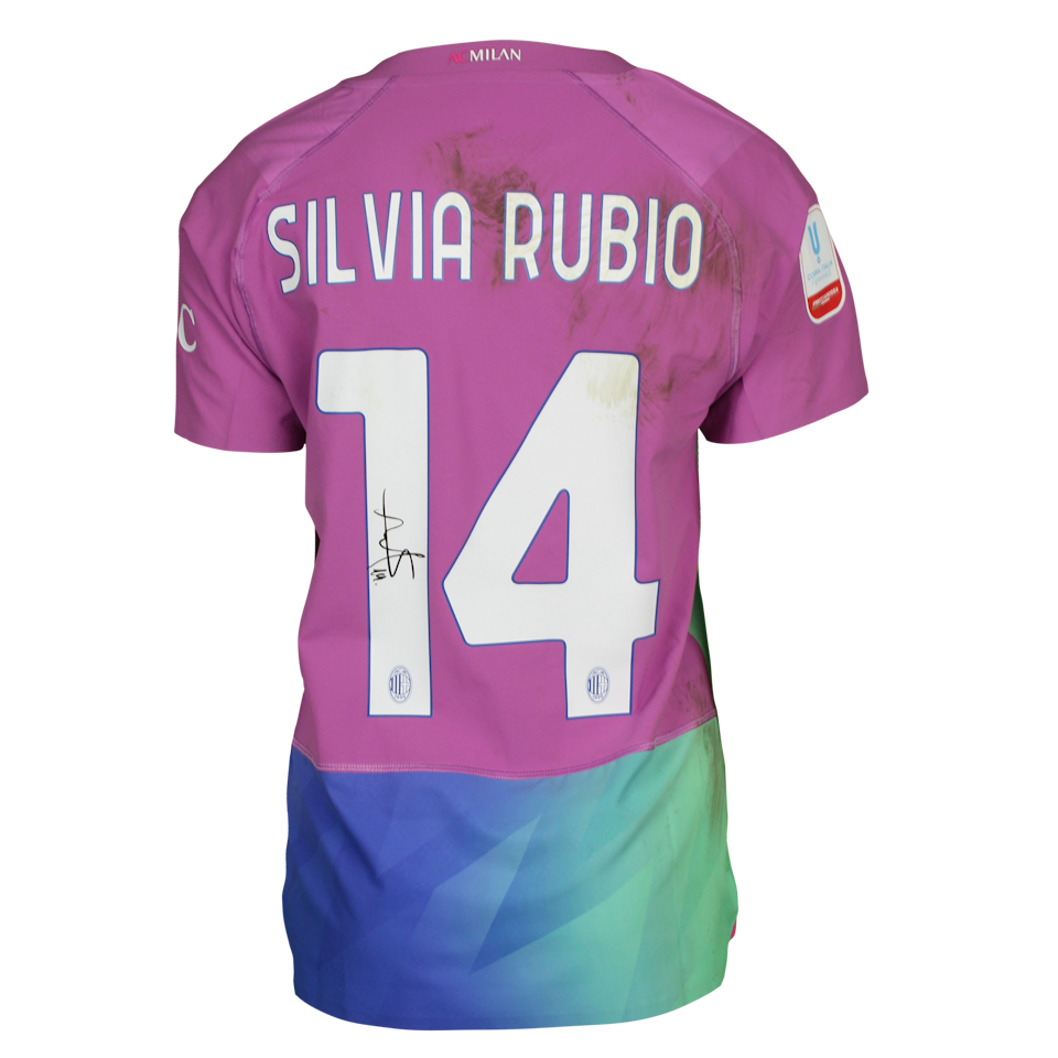 Silvia Rubio AC Milan Women shirt