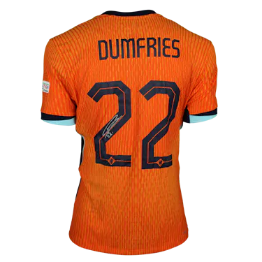 Denzel Dumfries Netherlands camisa.
