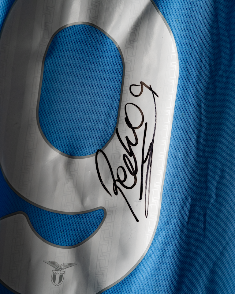 Pedro Rodríguez Ledesma Lazio camisa.