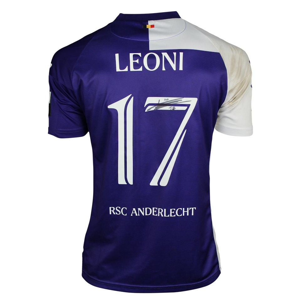 Shirt van Theo Leoni RSC Anderlecht