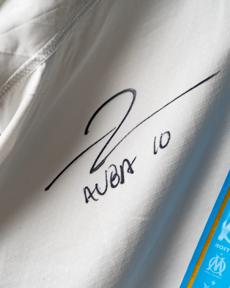 Olympique de Marseille-Trikot von Pierre-Emerick Aubameyang