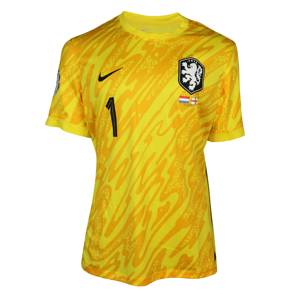 Bart Verbruggen Netherlands shirt