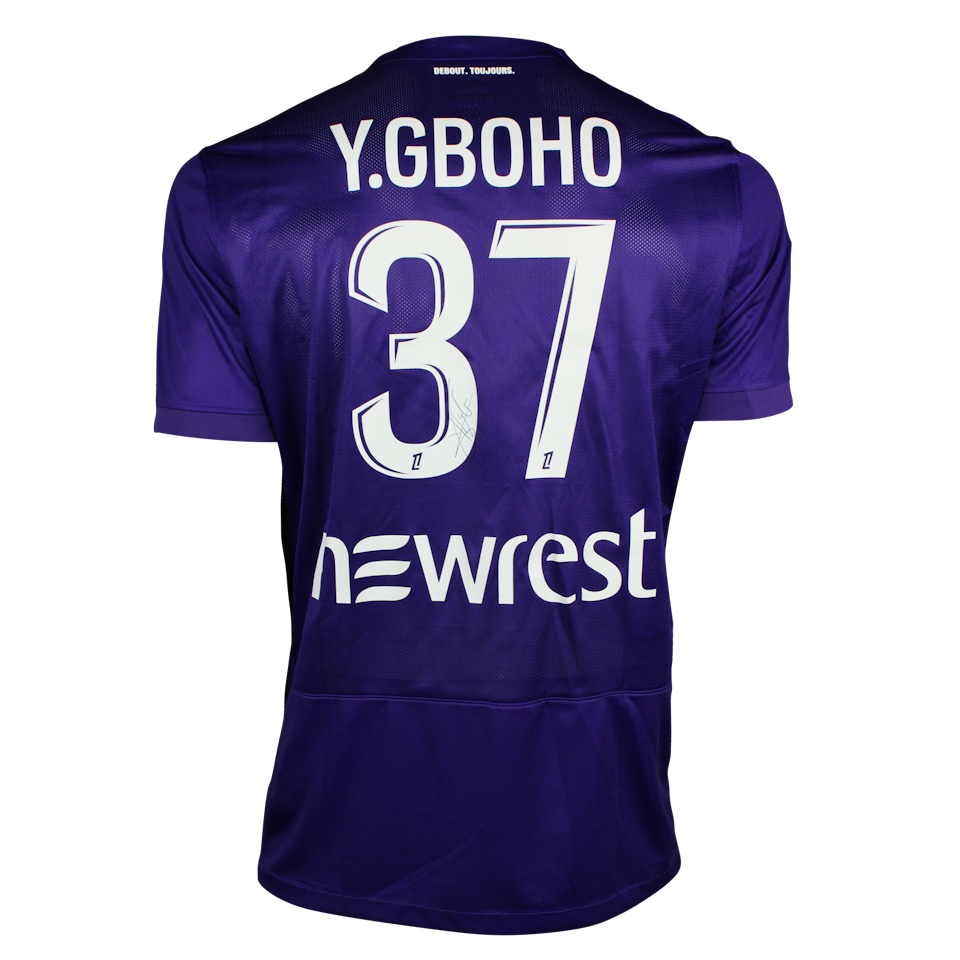 Toulouse FC 팀의 Yann Gboho 셔츠