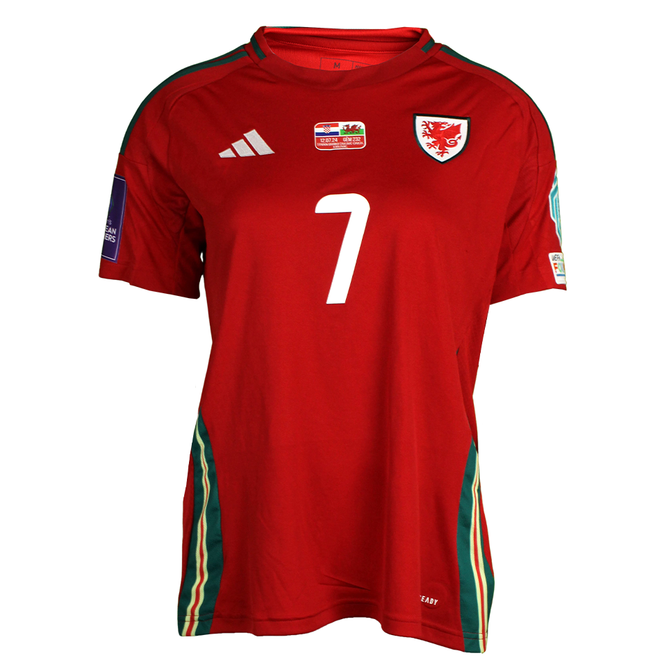 Ceri Holland Wales W shirt