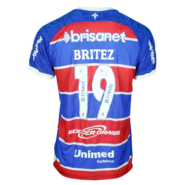 Emanuel Brítez Fortaleza camisa.