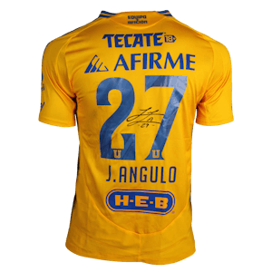 Jesús Alberto Angulo Uriarte Tigres UANL camisa.