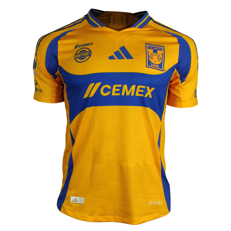 Jesús Alberto Angulo Uriarte Tigres UANL camisa.