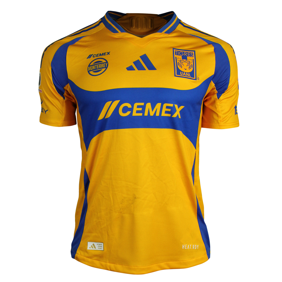 Camiseta Francisco Sebastián Córdova Reyes Tigres UANL