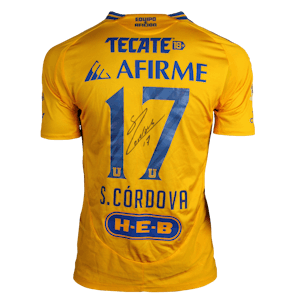 Camiseta Francisco Sebastián Córdova Reyes Tigres UANL
