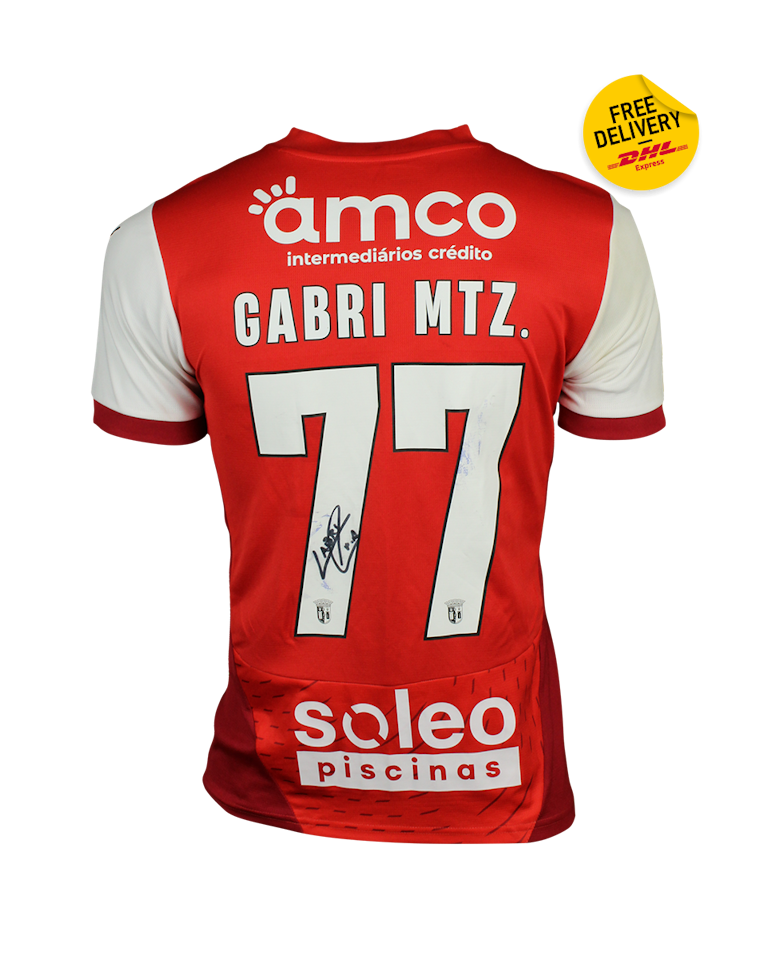 Gabriel Martínez Aguilera SC Braga shirt