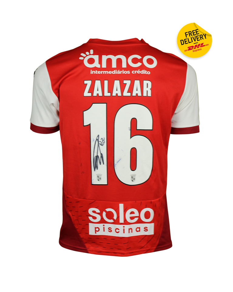 Rodrigo Zalazar SC Braga jersey