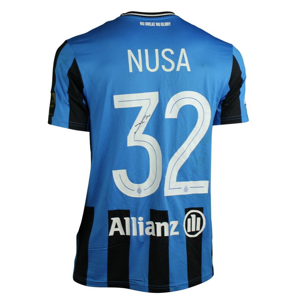 Club Brugge-Trikot von Antonio Nusa