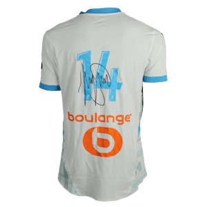 Olympique de Marseille 팀의 Faris Moumbagna 셔츠