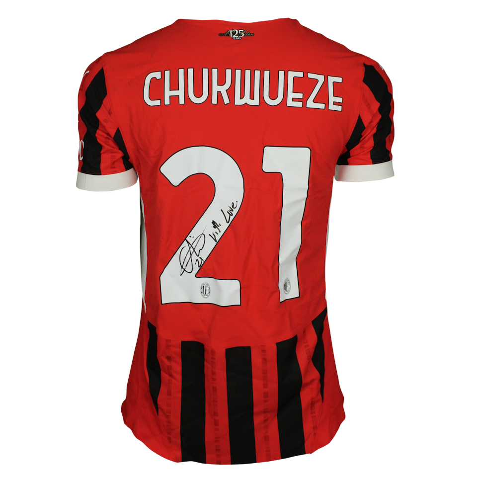 Samuel Chukwueze AC Milan shirt