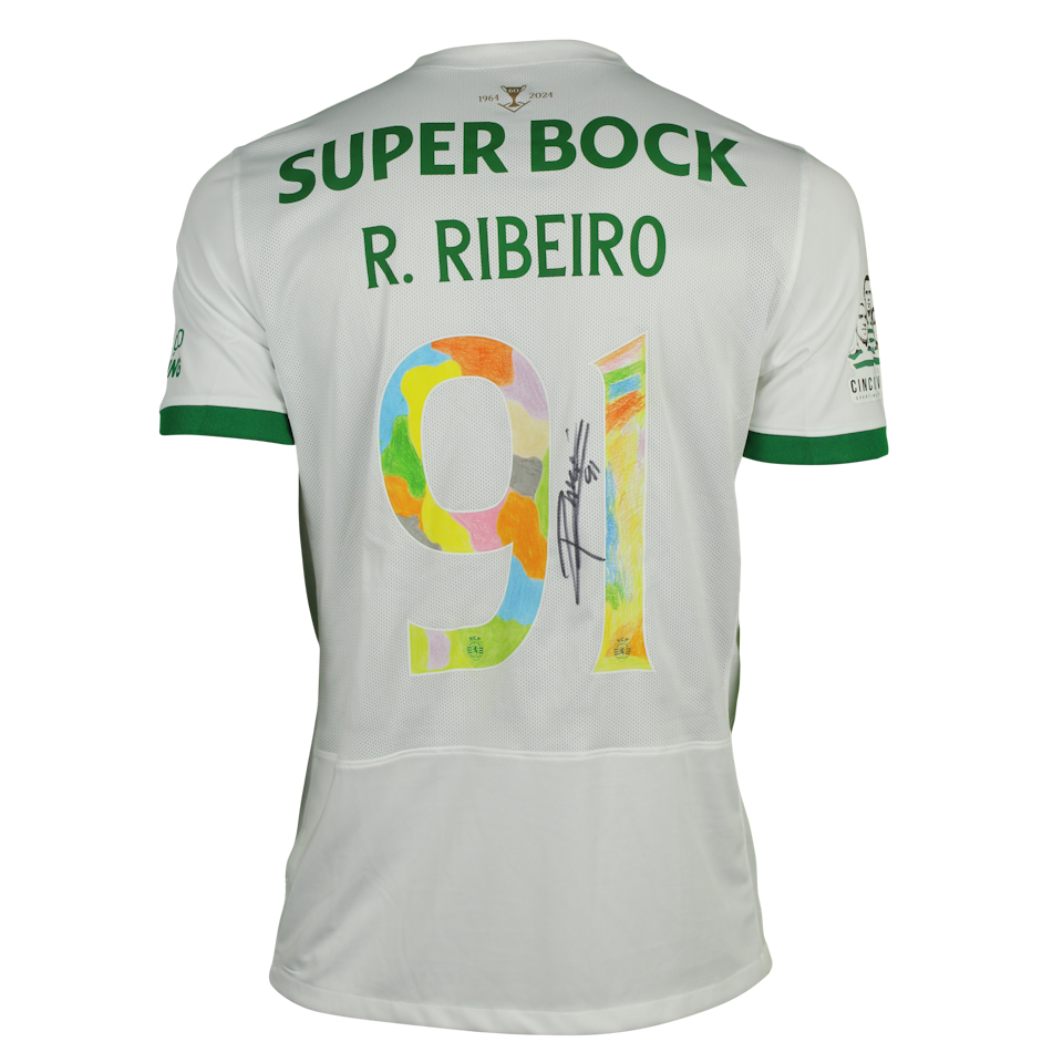 Sporting CP 팀의 Rodrigo Duarte Ribeiro 셔츠