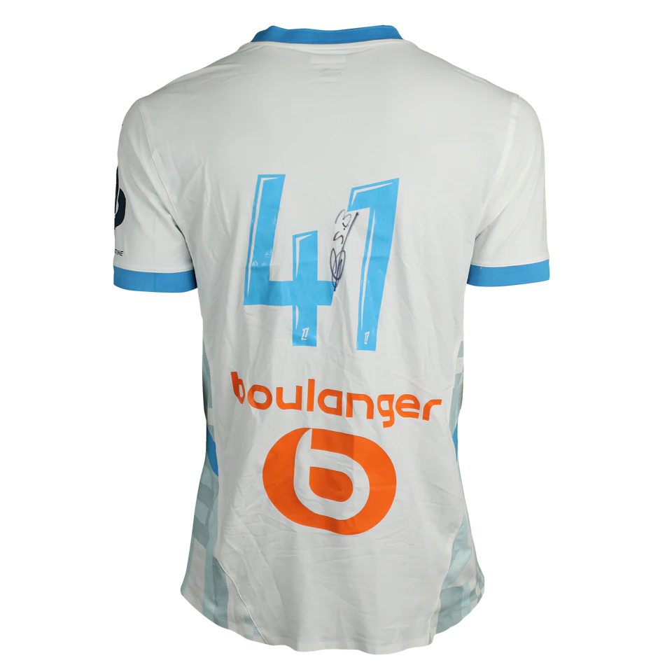 Maillot de Salim Ben Seghir (Olympique de Marseille)