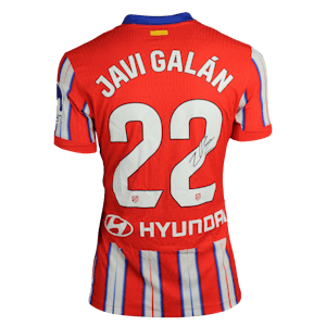 Javier Galán Atlético de Madrid shirt