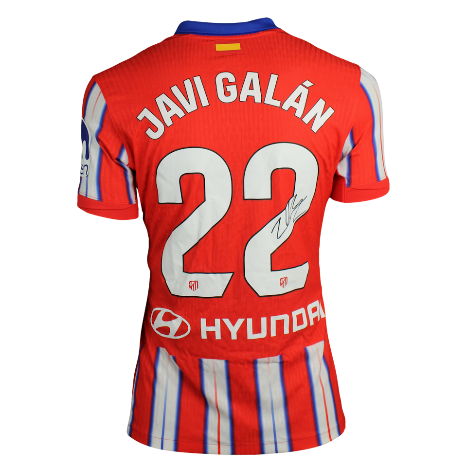 Javier Galán Atlético de Madrid shirt