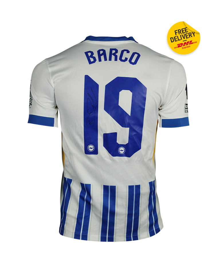 Valentín Barco Brighton & Hove Albion shirt