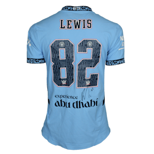 R. Lewis Manchester City jersey